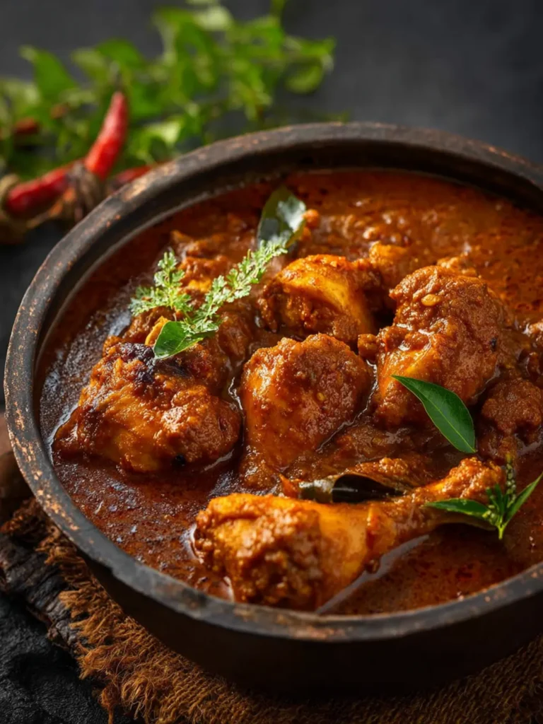 Chicken Chettinad Curry Recipe First Image