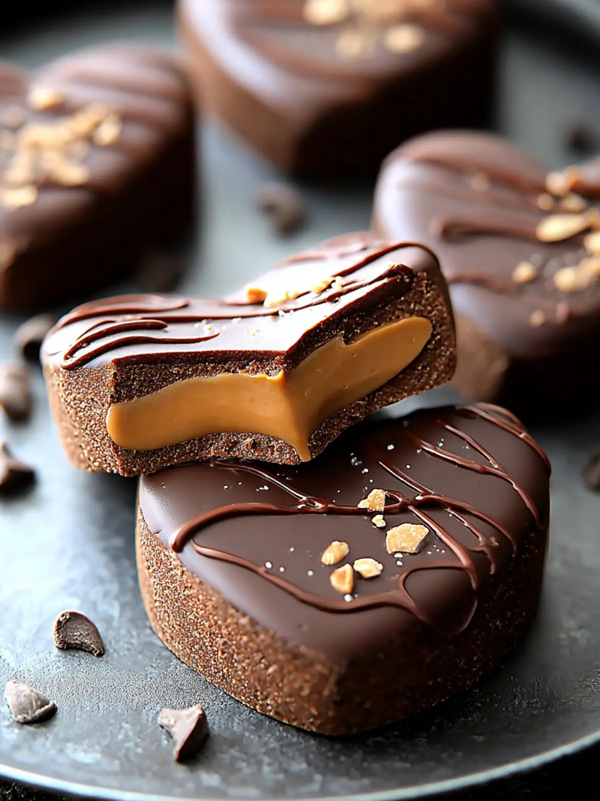 Irresistible Chocolate Peanut Butter Hearts Recipe to Love First Image