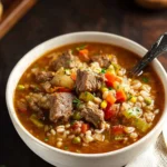 Beef Barley Soup First Image
