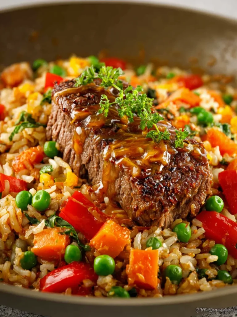 Beef and Rice Recipe First Image