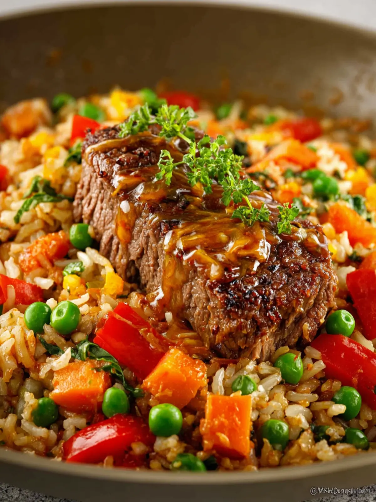 Beef and Rice Recipe First Image