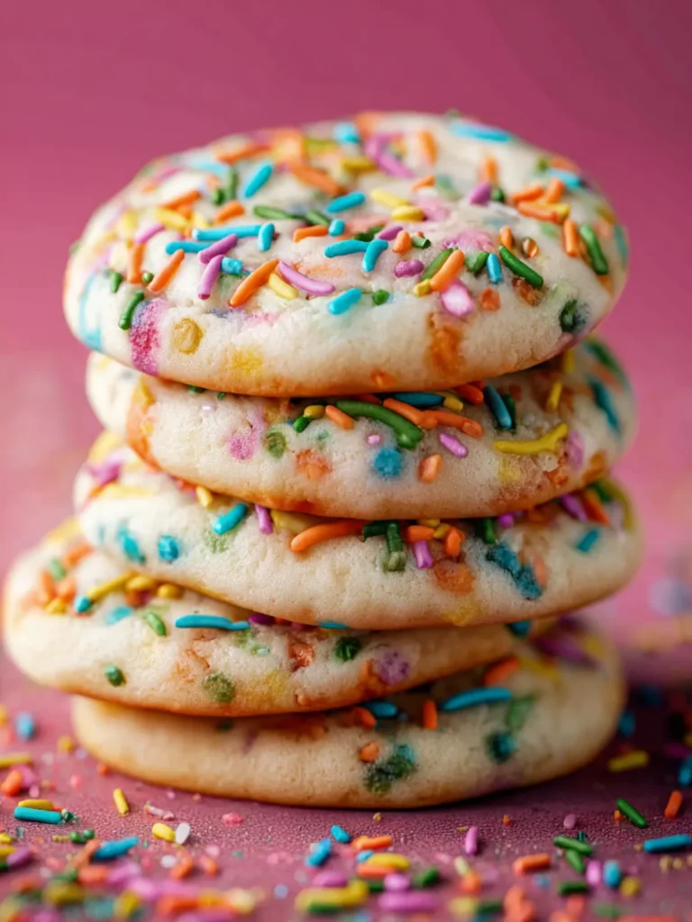 Drop Sugar Cookies with Sprinkles First Image