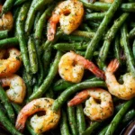 Green Beans and Shrimp (Sheet Pan Meal) First Image