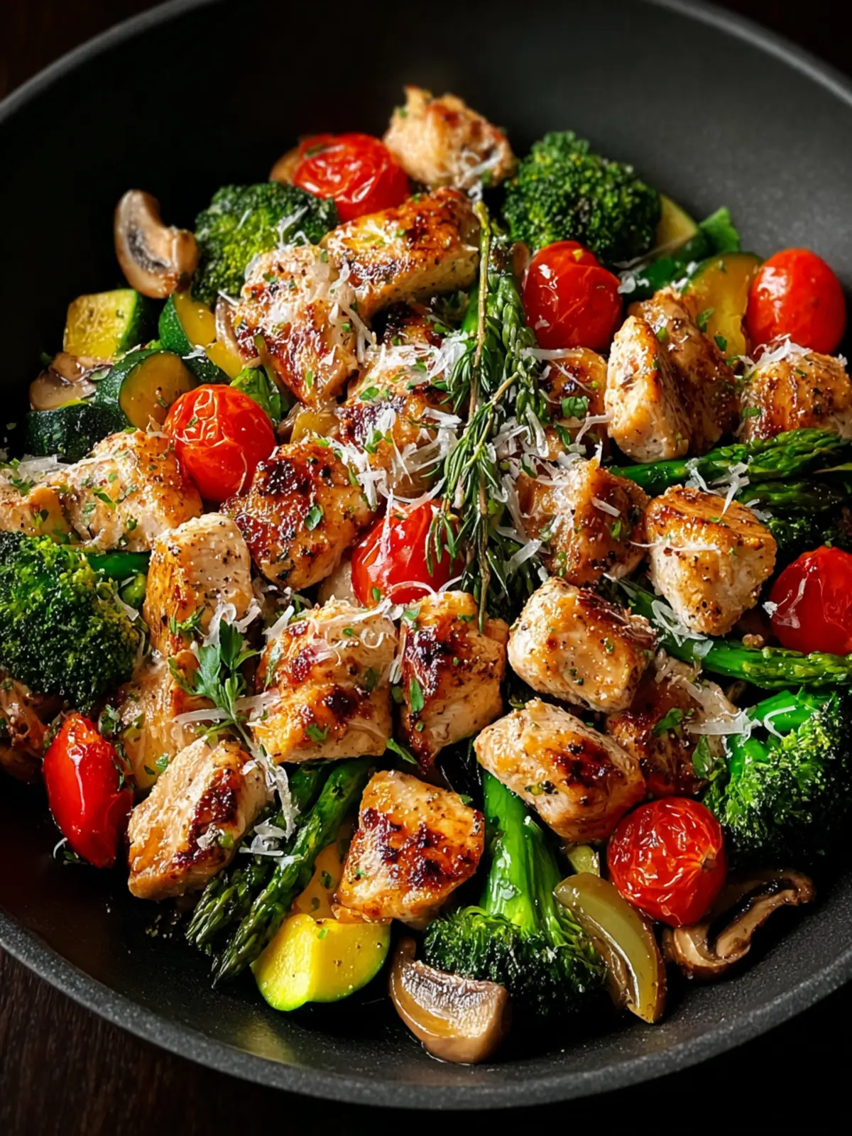 Loaded Chicken and Veggie Skillet: The Best Comfort Meal