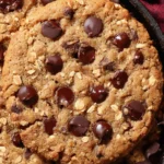 Mini Oatmeal Chocolate Chip Skillet Cookie First Image