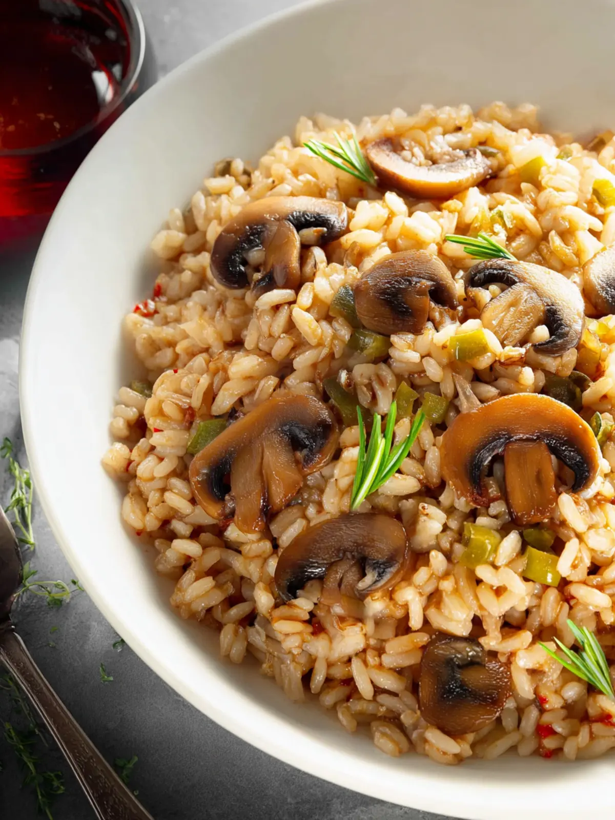 Mushroom Rice First Image