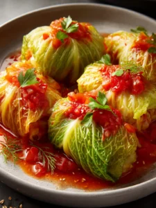 Stuffed Cabbage Rolls Recipe First Image