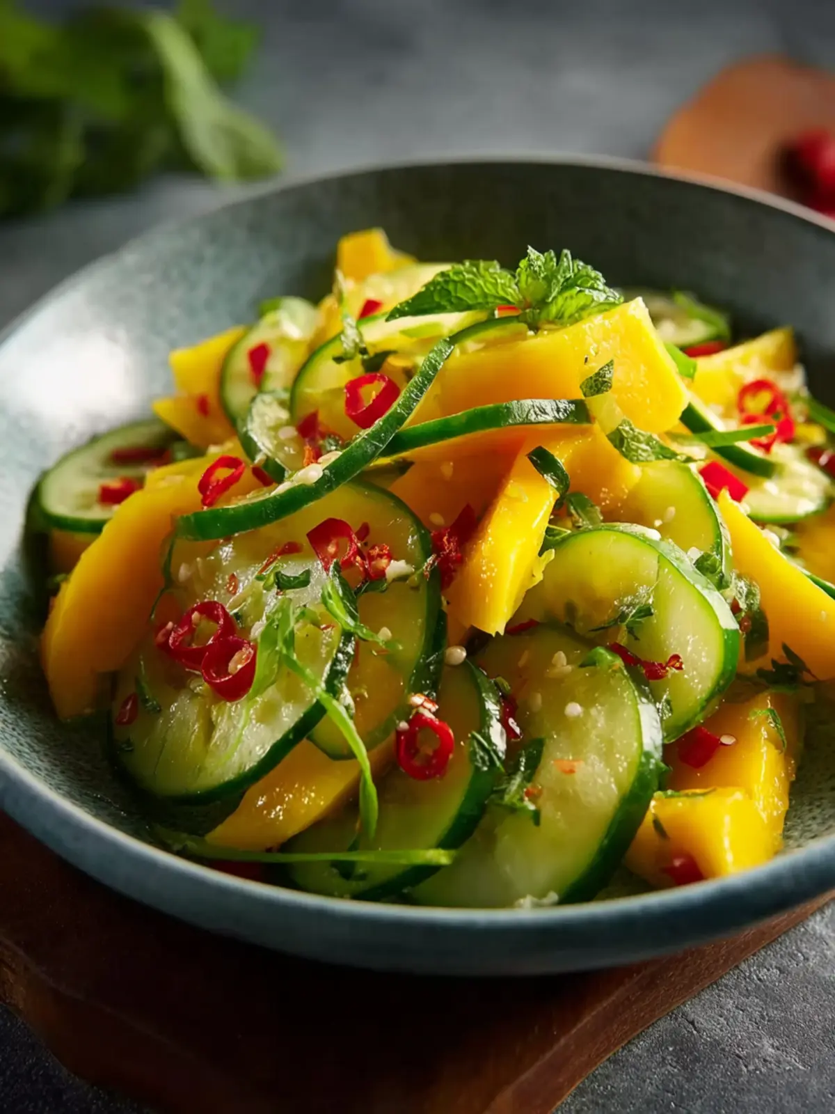 Thai Mango Cucumber Salad First Image