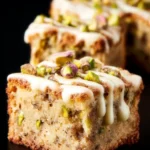 White Chocolate and Pistachio Blondies First Image