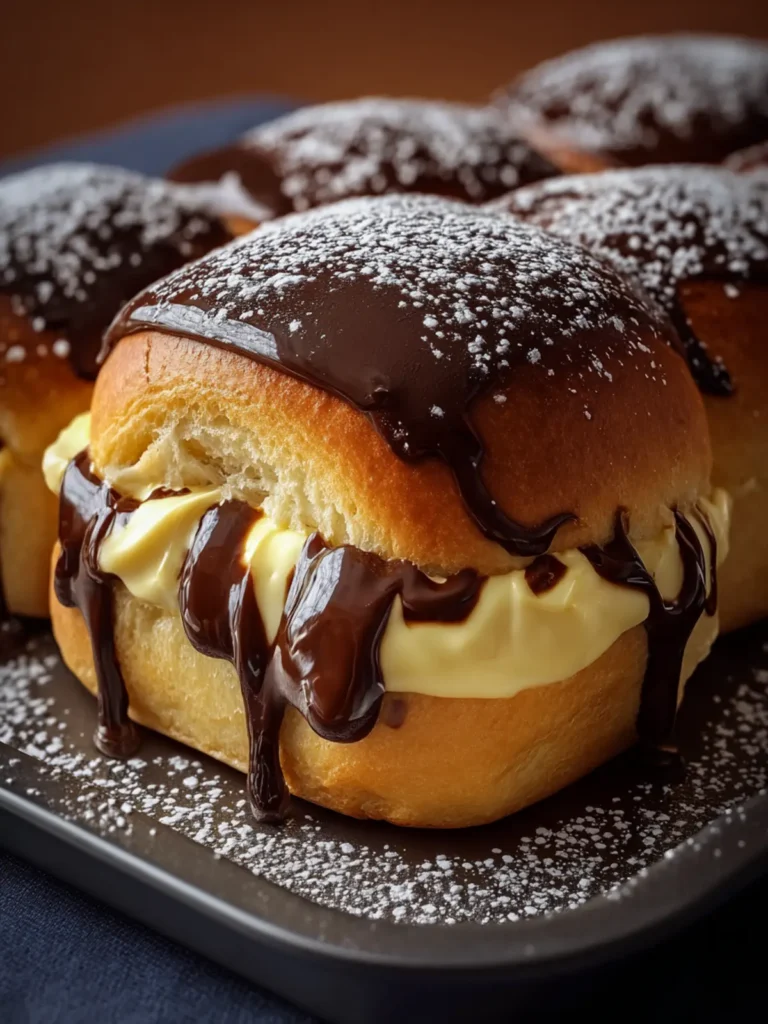 Boston Cream Hawaiian Rolls First Image