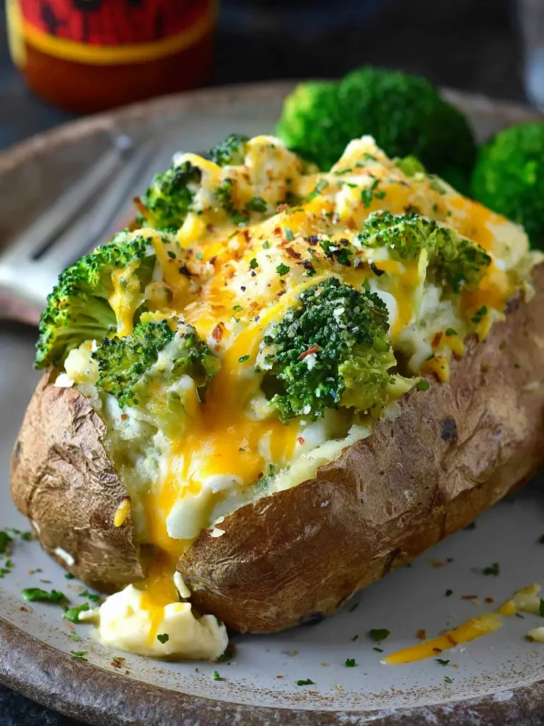 Broccoli Cheese Baked Potato First Image