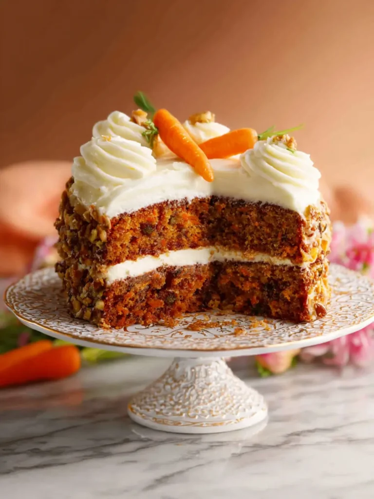 Carrot Cake Recipe First Image