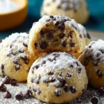Chocolate Chip Snowball Cookies First Image