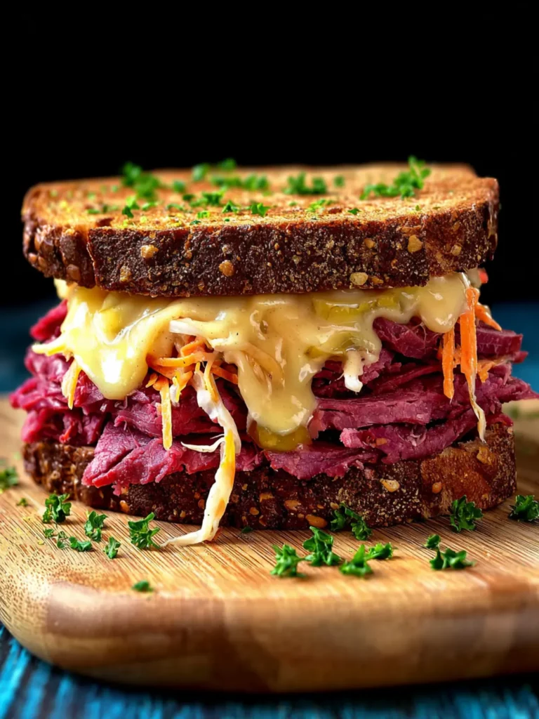 Instant Pot Corned Beef Reuben Sandwich First Image