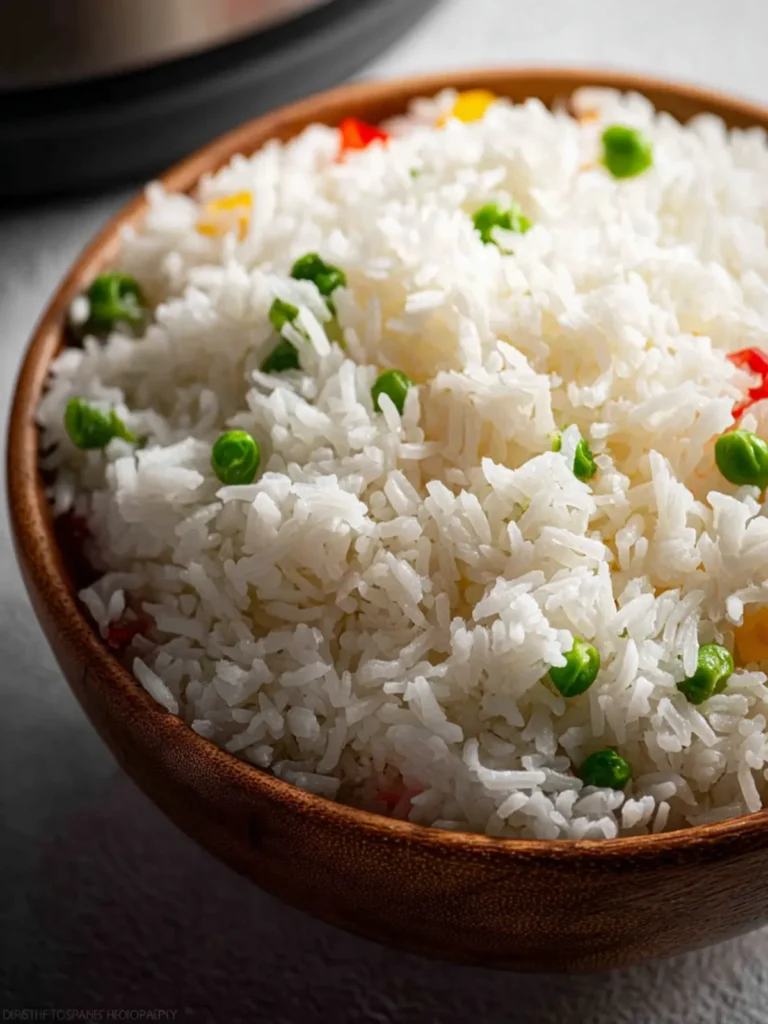 Instant pot White Rice Recipe First Image