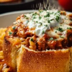 Lasagna Soup Bread Bowl First Image