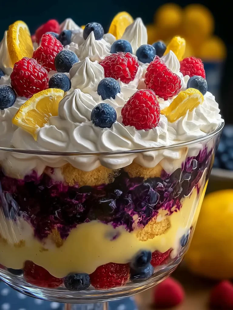 Lemon Berry Trifle First Image