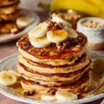 Banana Bread Pancakes First Image