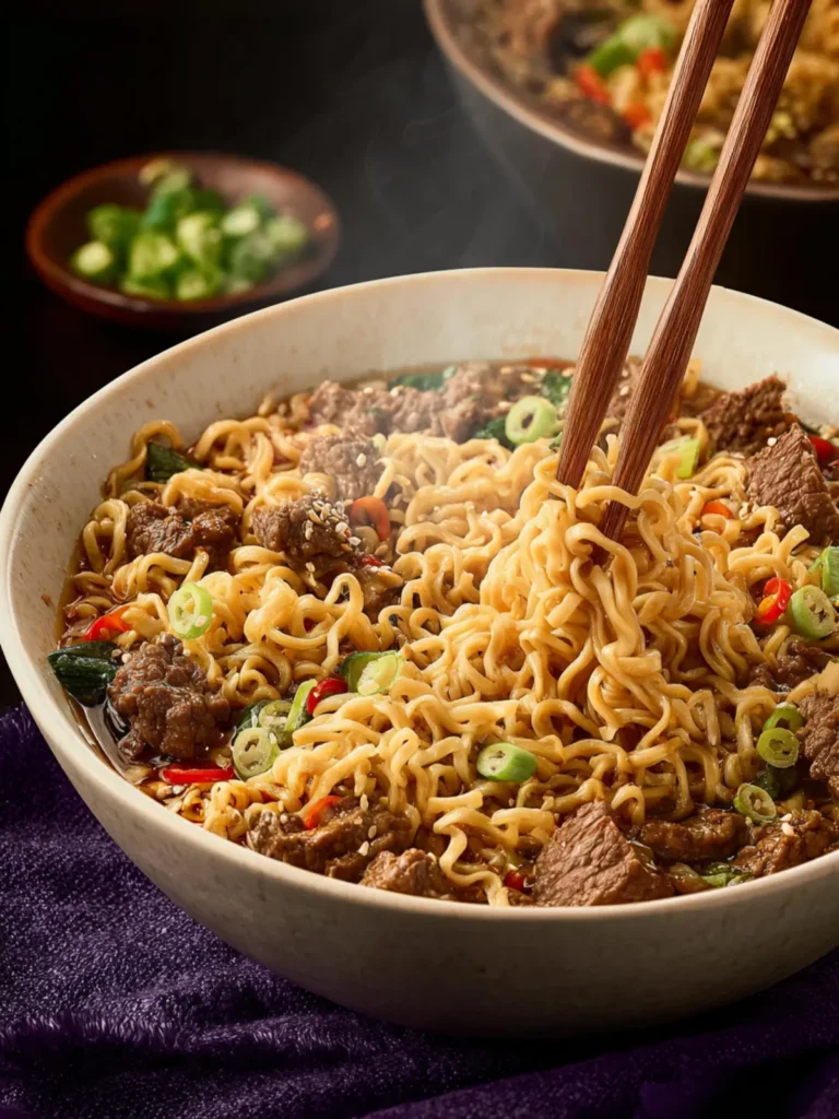Beef Ramen Noodles First Image