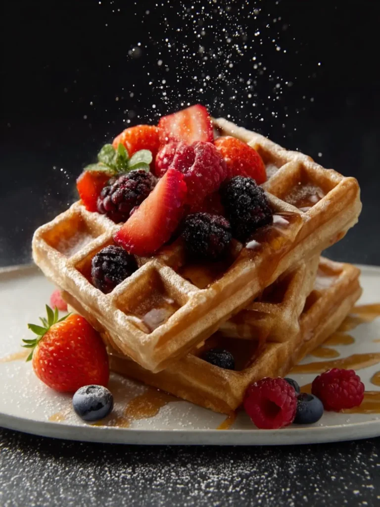 Buckwheat Waffles First Image