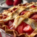 strawberry rhubarb pie First Image